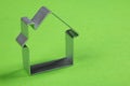 Small abstract model of house