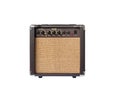 Small acoustic guitar amplifier isolated Royalty Free Stock Photo