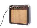Small acoustic guitar amplifier Royalty Free Stock Photo