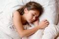 Small girl sleeps Royalty Free Stock Photo