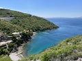 A small Adriatic cove of Spasovac in the Kvarner Bay and not far from the town of Senj - Croatia