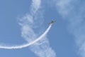 Small Aerobatic airplane at air show in Bucharest