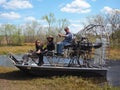 Small Airboat for Wetlands Everglades Transportation