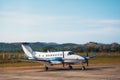 Small aircraft Beechcraft King Air 350