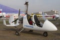 Small aircraft in the sky during air show Chinese Air Force