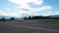 Small Airplane parking on Airport Apron