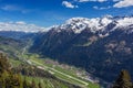 Small airport among highest mountains