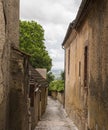 Alley in Hautvillers Royalty Free Stock Photo