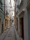 a small alley italian style Royalty Free Stock Photo