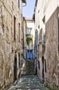 Small alley in an italian village