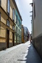 Small alley in the Spanish town of Las Palmas de Gran Canaria