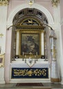 Small altar Church of the Three Altars, Istanbul