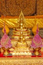 Small altar of worship to Buddha at Wat Phra Kae, Temple of the Emerald Buddha