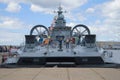 Small amphibious assault ship `Evgeny Kocheshkov` on the pier