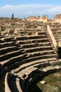 Small amphitheater in Cyrene Libya Royalty Free Stock Photo