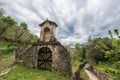 Small and Ancient Votive Shrine on the Coast of Lake Garda - Veneto Italy Royalty Free Stock Photo