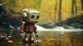 Lonely Underwater Robot: Cute And Quirky Photorealistic Animation