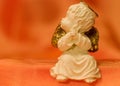 Small angel figurine Royalty Free Stock Photo