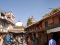 Small antique local grocery nepali shop for nepalese people and foreign travelers travel visit buy food soft drink at Lalitpur or