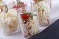 Small appetizers with quinoa