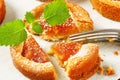 Small apple filled cakes Royalty Free Stock Photo