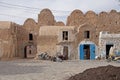 Small arab village in Tunisia Royalty Free Stock Photo