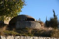 Small army bunker in Albania