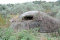 Small army bunker in Albania