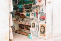 Small art market on the streets of Havana in Cuba