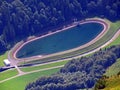 Small artificial lakes from hydroelectric power plants in the alpine valleys Gadmertal and GÃÂ¤ntel Gaentel, Innertkirchen