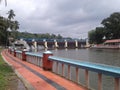 Small Aruvikkara dam shutter in Trivandrum Kerala