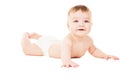 Small baby creeps Royalty Free Stock Photo