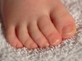 Small baby feet Royalty Free Stock Photo