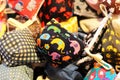 Small bag with cute pattern.Colorful and lovely, for coins.