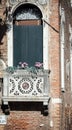 Small balcony venice Royalty Free Stock Photo