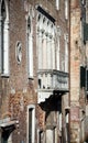 Small balcony venice Royalty Free Stock Photo