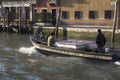 Small barge in Venice