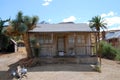 Abandoned house in ghost town Royalty Free Stock Photo