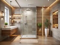 Small Bathroom Shower Design Ideas Stylish Solutions for Limited Space Maximize Functionality and Visual Appeal Royalty Free Stock Photo