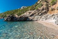 The small bay called Cala Riu Gennaisso near Santa Maria Navarrese Sardinia, Italy