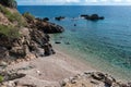 The small bay called Cala Riu Gennaisso near Santa Maria Navarrese Sardinia, Italy