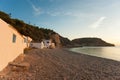Small bay in Javea Royalty Free Stock Photo