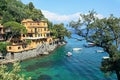 Small bay. Portofino, Italy. Royalty Free Stock Photo