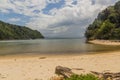 Small beach at Gaya Island in Tunku Abdul Rahman National Park, Sabah, Malays Royalty Free Stock Photo