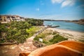 Small beach in Porto Cervo Royalty Free Stock Photo