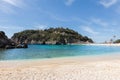 Ionian beach with white sand