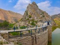 A small beautiful dam constructed on the lake known as Namal dam, Mianwali, Punjab, Pakistan