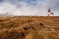 Hellnar church in Snaefellsnes peninsula at Western Iceland