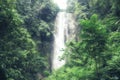 A Small and beautifull Tomohon Selatan waterfall in Sulawesi, Ma Royalty Free Stock Photo