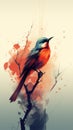 Stunning Bird Paintings With Aggressive Digital Illustration Style